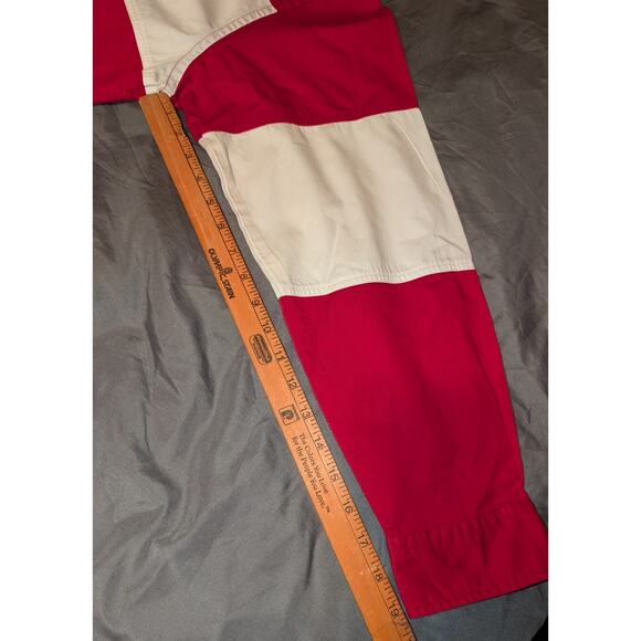 Tommy Hilfiger American Flag Embroidered Stars Button Down Shirt Medium - Picture 4 of 5